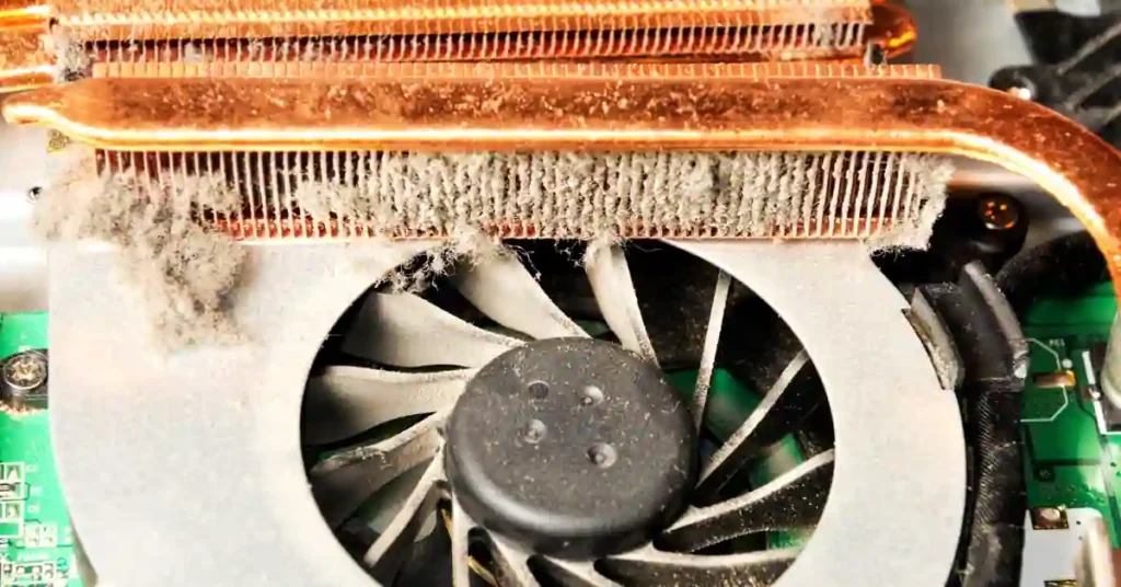 How to clean laptop a fan