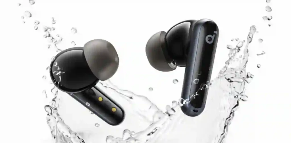 Water and sweat resistance wireless earbuds