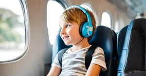 Wireless kids headphones for travel