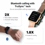 Noise Pulse Go Buzz smartwatch with built-in speaker and microphone for calling