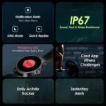 boAt Lunar Discovery Smartwatch with up to 7 days battery life